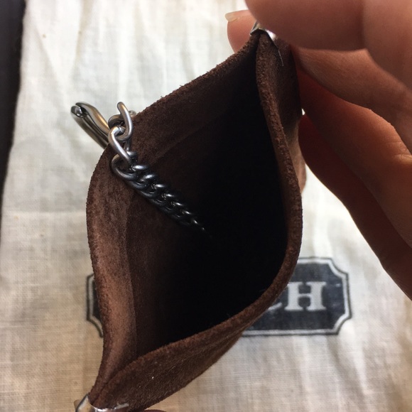 SOLD: Coach suede key chain - Picture 2 of 3